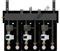 Zestaw DX 222 z pompami Grundfos UPM3S Auto 25-60