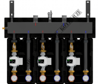 Zestaw DX 111 z pompami Wilo Yonos Para 25/6