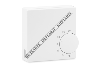 RT1024V  Przewodowy, elektroniczny regulator temperatury - dobowy, 24V, biały, serii EXPERT
