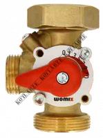 Zawór mieszający 3-dr. MIX MT 25 – DN 25 z nakrętką G 1 1/2”, kv 8,3