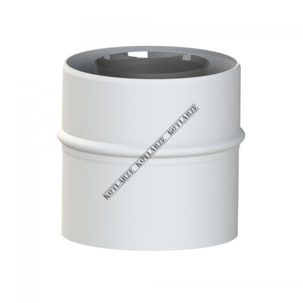 Jeremias Junkers/Bosch złączka kotła Bosch Condens GC7000iW, GC9000iW, GC9000iWM, GC2300W, GC2300iW Cerapur Midi, 2200, Compact, Smart (wersja ...-5C), Acu Smart, Acu, Comfort, Modul, Modul Solar, Suprapur KBR 16-42 80/125-80/125 z uszczelką