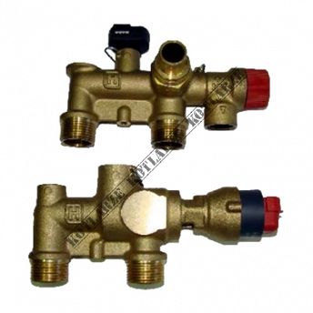 ACV Prestige - Zawór przełączający z siłownikiem + zespół powrotu c.o. (Prestige Solo 18-32 MK3)