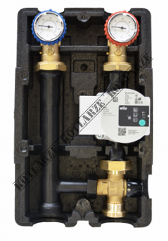 Grupa mieszająco – pompowa SMTC1 125 - DN 25 (1”) z izolacją, z pompą Wilo Yonos Para 25/8