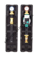 Grupa pompowa D-SA 250 – DN 32 (1 1/4”) z izolacją, z pompą Wilo Yonos Para 30/6