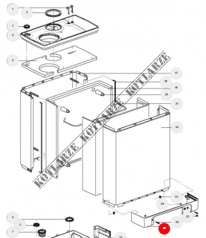 ACV Kompakt - Panel przedni (HRE 18, 18/24 eco)