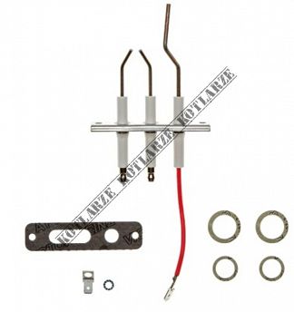 Brötje Heizung - płytka elektrod kotłów Brotje 14-110kW Kondensacyjnych (stalowa rura palnika, bez evo)