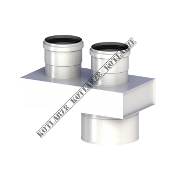 Jeremias Kolektor przyłączeniowy rozdzielczy z uszczelkami TWIN 38A0 80/125