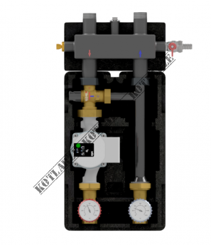 Zestaw H4  z pompą Grundfos UPM3S Auto 25-60