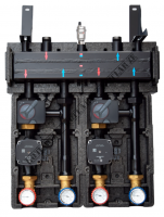 Zestaw DX3 z pompami Grundfos UPM3S Auto 25-60