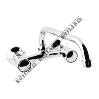 BATERIA UMYWALKOWO-ZLEWOZMYWAKOWA MODENA Z WYLEWKĄ "U" 16 CM