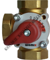 Zawór mieszający 3-dr. MIX M 3-20 M – 1” GZ, 3/4”, kv 6,3