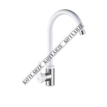 BATERIA ZLEWOZMYWAKOWA IRON KOLOR BIAŁY/INOX