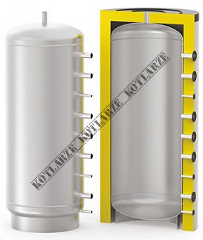 Bufor bez wężownicy 300L stal węglowa (ZKP300)