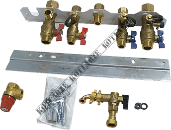 ACV Ilea 18/25, 22/30, 25/35- przyłącze hydrauliczne
