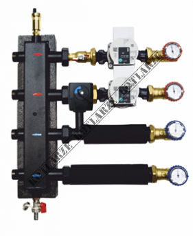 MIX P1 z pompami Grundfos UPM3 Auto L 25-70