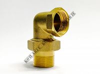 ŚRUBUNEK MOSIĄDZ KĄTOWY 1/2" ORING