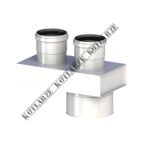 Jeremias Kolektor przyłączeniowy rozdzielczy z uszczelkami TWIN 38A0 60/100