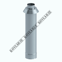 Jeremias Zakończenie pionowe systemu TWIN długość 750 mm płaszcz zewnętrzny wysoki połysk 360-TWIN 36A0 100/150