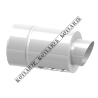 Jeremias Zakończenie poziome systemu TWIN długość 250 mm TWIN 350 100/150
