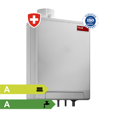 Kocioł gazowy Hoval TopGas Classic 30  kW RS-OT 1-funkcyjny