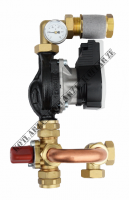 Grupa mieszająco – pompowa M-SMT – DN20 z pompą Grundfos UPM3 Auto L 15-70 130