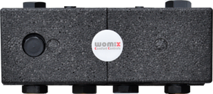 Rozdzielacz CX 2F dla systemu MIX-BOX, dla 2 stref grzewczych