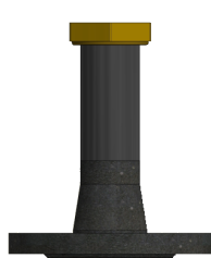 Łącznik DN 50 (kołnierz) x 1” (nakrętka G 1 1/2”) 