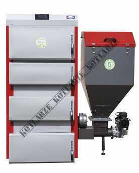 KOCIOŁ KOTŁOSTAL KLASTER 50 kW EKOGROSZEK