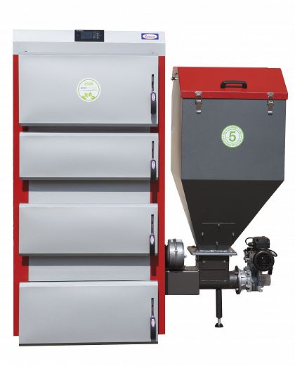 KOCIOŁ KOTŁOSTAL KLASTER 50 kW EKOGROSZEK