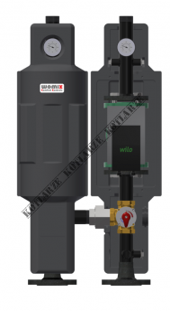 Grupa mieszająco – pompowa D-SMT 250 – DN 40 (1 1/2”) z izolacją, bez pompy, dł. zabudowy pompy 250 mm