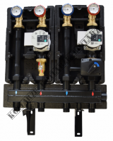 Zestaw D1 z pompami Grundfos UPM3 Auto L 25-70