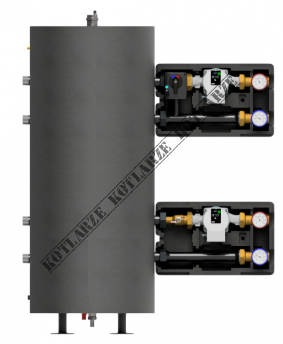 Zestaw DUO-ZONER 70/1P z pompami Grundfos UPM3S Auto 25-60