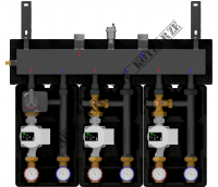 Zestaw DX 233 z pompami Grundfos UPM3S Auto 25-60