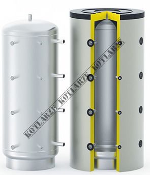 Bufor bez wężownicy 1200L stal węglowa