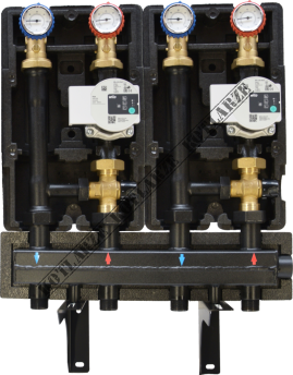 Zestaw D5 z pompami Grundfos UPM3S Auto 25-60