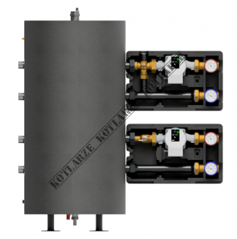 Zestaw DUO-ZONER 70/2P z pompami Grundfos UPM3S Auto 25-60