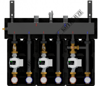 Zestaw DX 113 z pompami Wilo Yonos Para 25/6