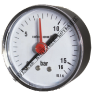 Manometr 0-10 bar z przyłączem dolnym do filtrów samoczyszczących FSV