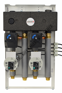 Zestaw MIX-BOX 3 z pompami Grundfos UPM3S Auto 15-60