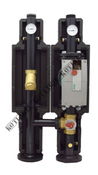 Grupa pompowa D-SMT 250 – DN 50/32 (2”) z izolacją, bez pompy, , z przyłączem pod pompę kołnierzową DN32(220mm)