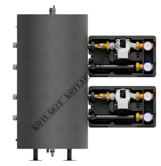 Zestaw DUO-ZONER 70/4P z pompami Grundfos UPM3S Auto 25-60