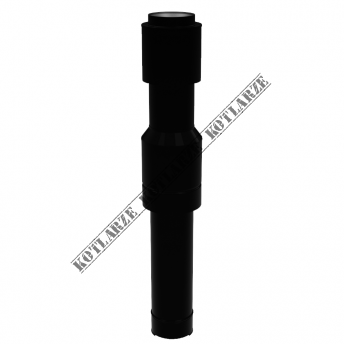 Jeremias Zakończenie pionowe systemu TWIN długość 930 mm, czarne do montażu z TWIN-P361 TWIN 36B0 060/100