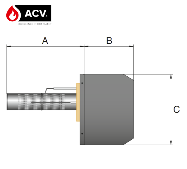 ACV BG 2000 S Wymiary