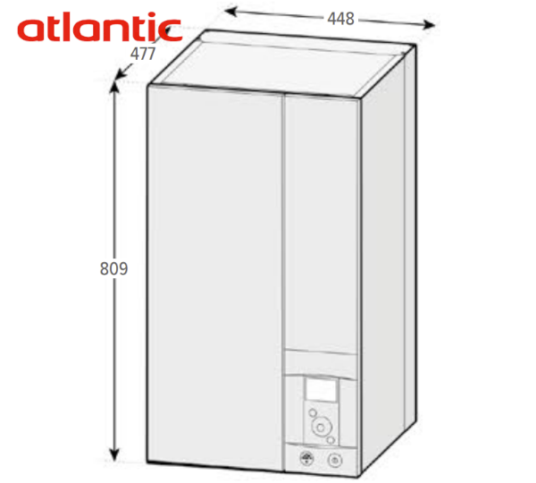 Wymiary Atlantic Extensa AI R32