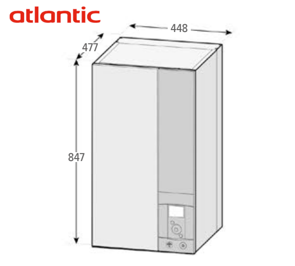 Wymiary Atlantic Ixtra M